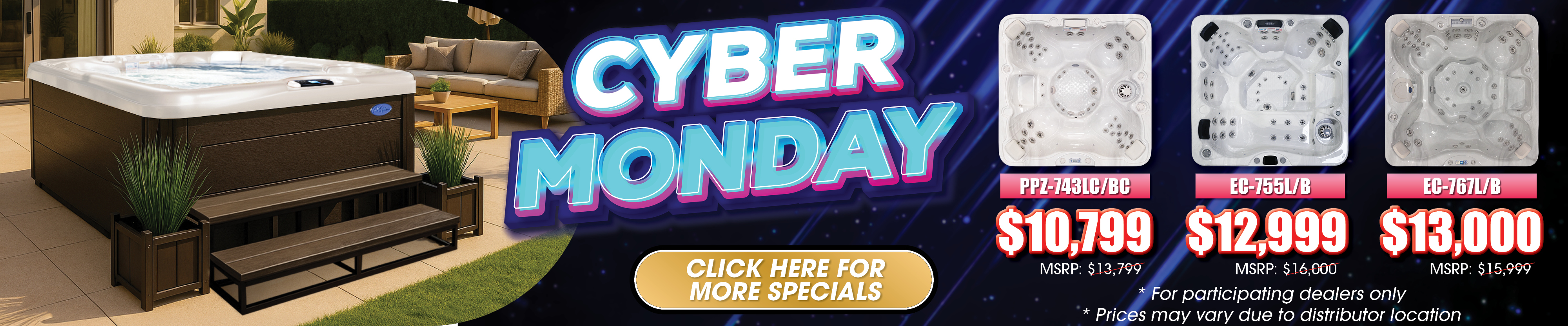 Calspas hot tub being used in a family setting - Yucaipa