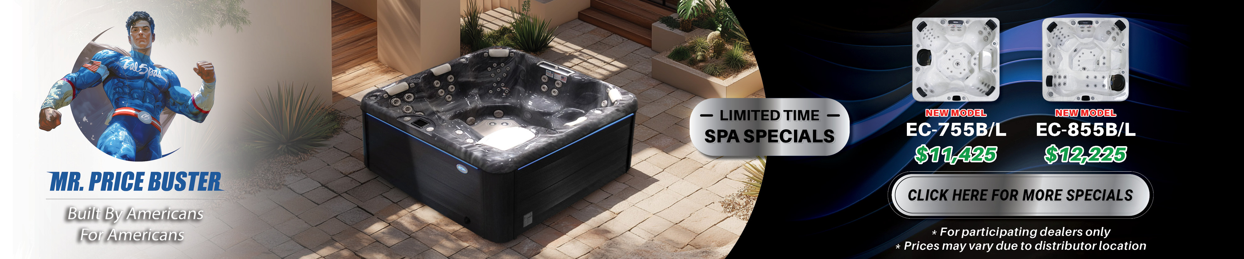 Calspas hot tub being used in a family setting - Yucaipa
